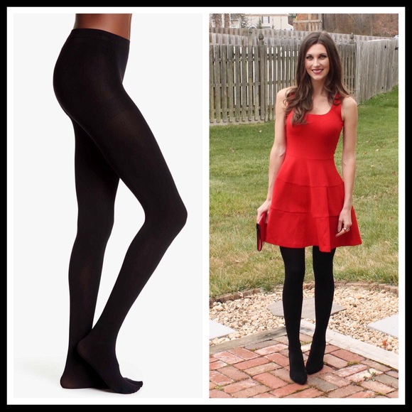 APRILS2NDCLOSET Accessories - BLACK TIGHTS MICROFIBER OPAQUE A2C